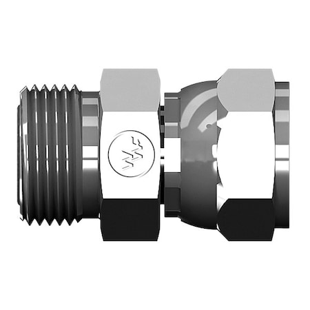 Male Flat Face O-Ring To Female JIC Swivel